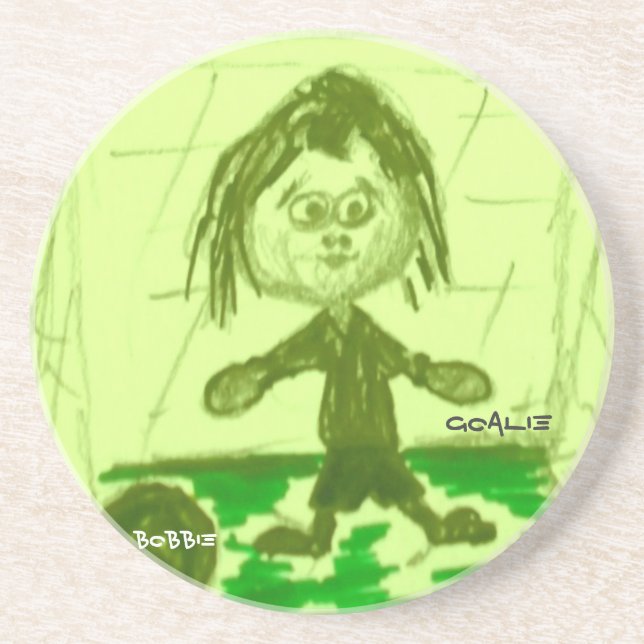 Bobbie-Goalie kustfartyg Underlägg (Framsidan)