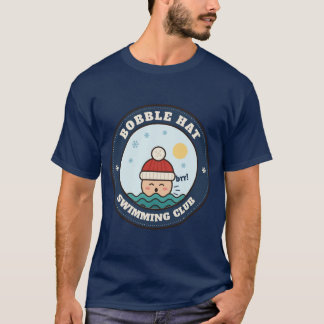Bobble Hat Swimming Club, Vintervildbad T Shirt
