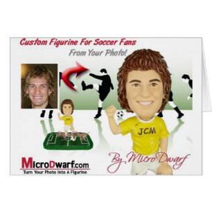 Bobbleheads Bobblehead knyckhuvud Hälsningskort