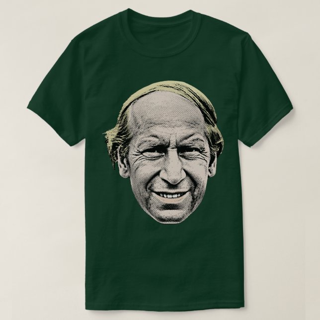 Bobby Charlton Fläkt Artwork T Shirt (Design framsida)