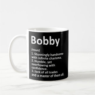 Bobby Definition Personlig Namn Kaffemugg
