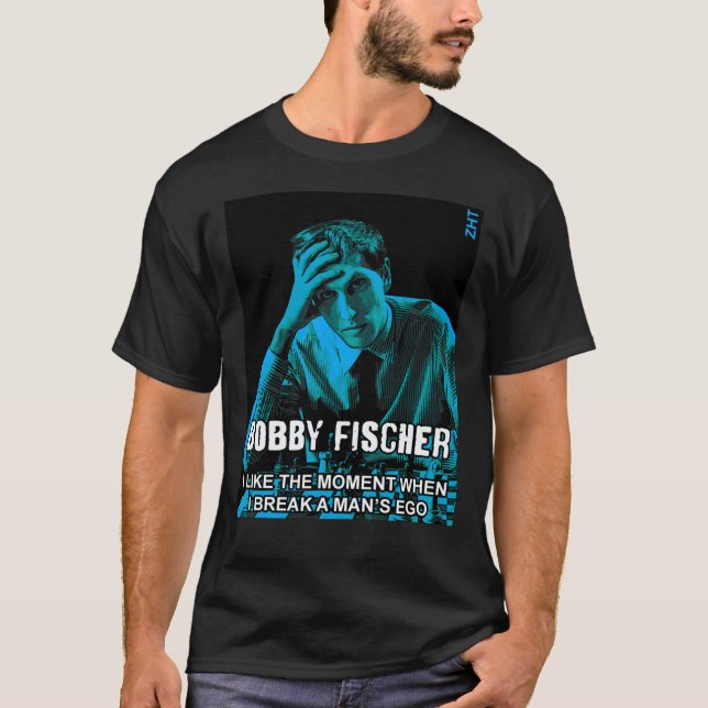 Bobby Fischer Classic T-Shirt (Framsida)