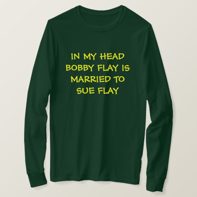 Bobby Flays fru T-Shirt (Design framsida)