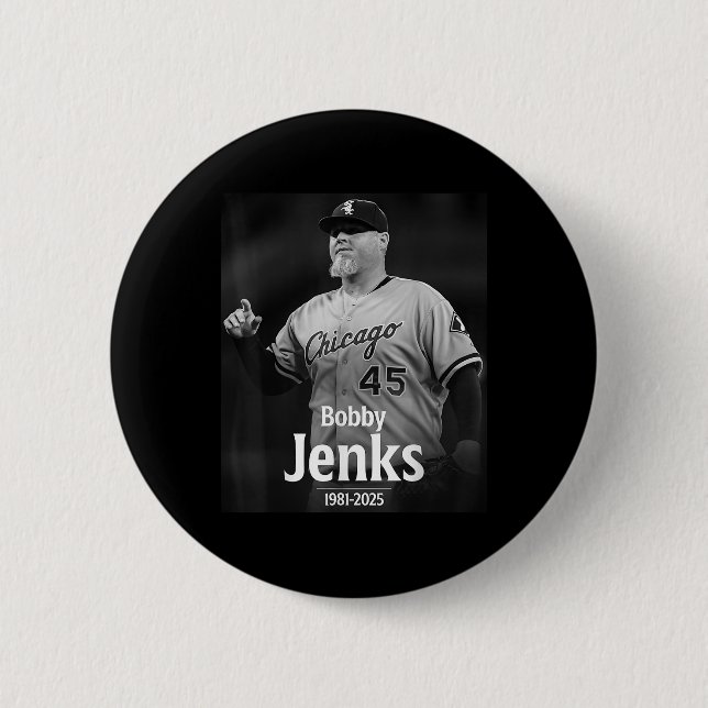 Bobby Jenks Minne 1981-2025  Knapp (Framsida)