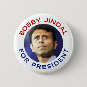 Bobby Jindal för president Knapp