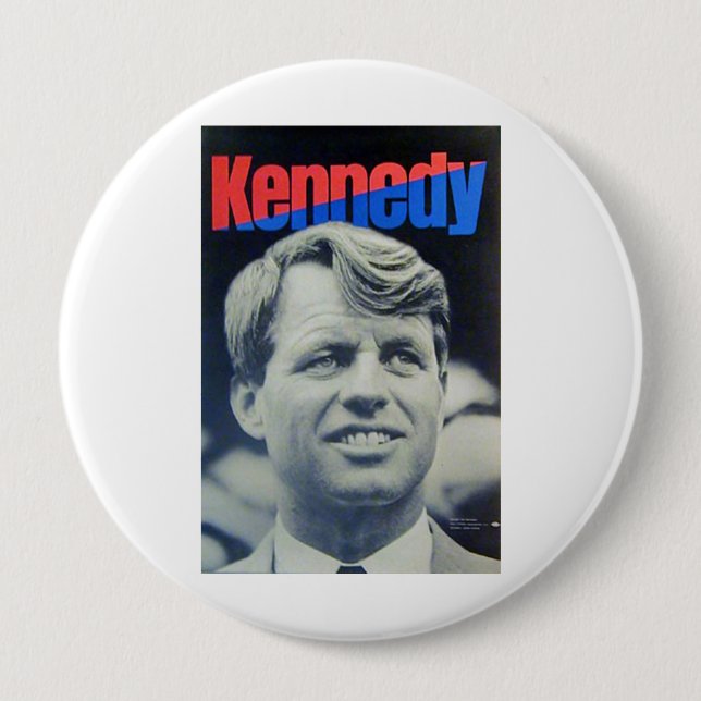 Bobby Kennedy "68 Knapp (Framsida)