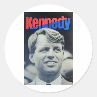 Bobby Kennedy "68 Runt Klistermärke