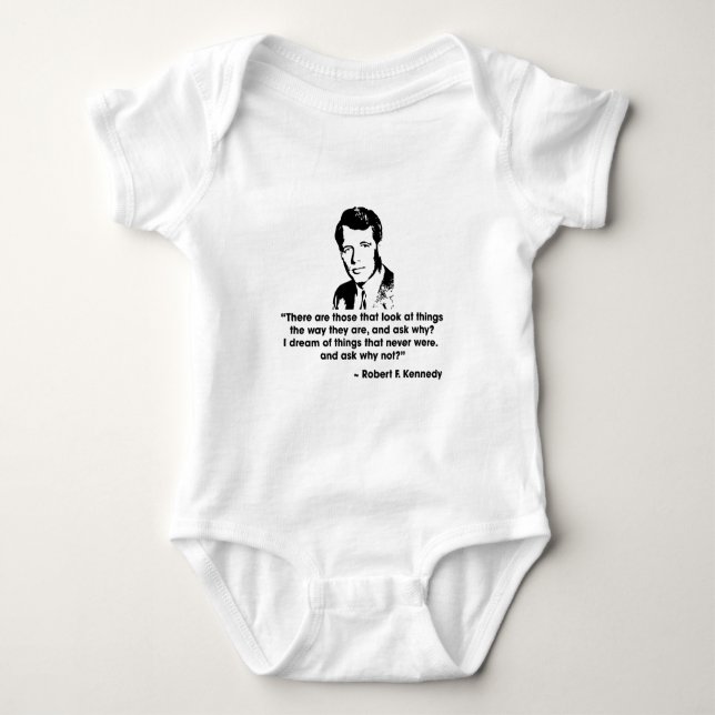 BOBBY KENNEDY CITATIONSTECKEN T-SHIRT (Framsida)