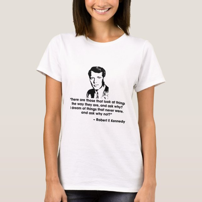 BOBBY KENNEDY CITATIONSTECKEN TRÖJA (Framsida)