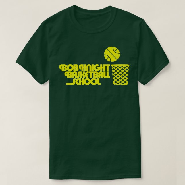 Bobby Knight Basketball Camp T Shirt (Design framsida)