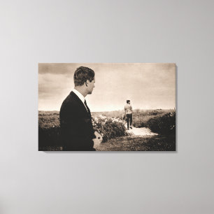 Bobby minns jacken canvastryck