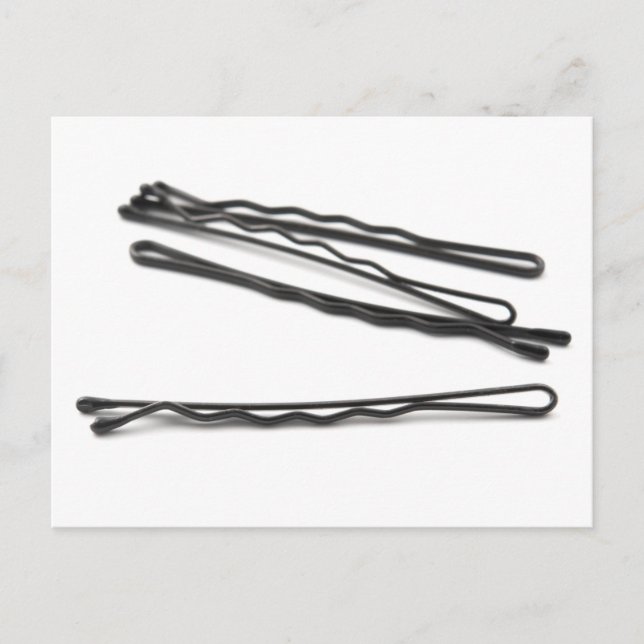 Bobby pins vykort (Framsida)