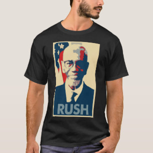 Bobby rusar politisk parodi för affischen t shirt