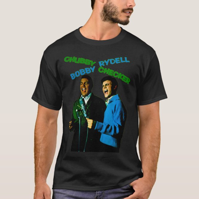 Bobby Rydell And Chubby Checker Essential  T Shirt (Framsida)