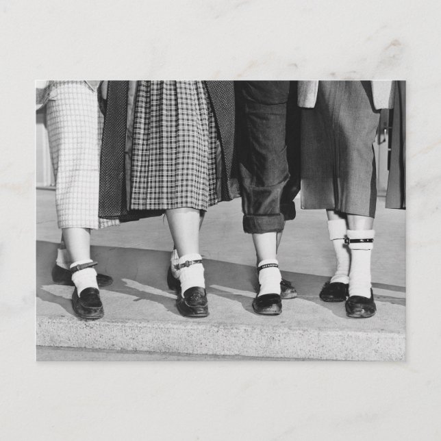 Bobby Socks, 1953 Vykort (Framsida)