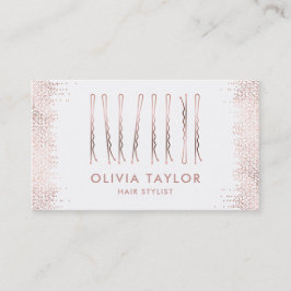 Bobby Stift Hair Stylist Hair Salon Hairdresser Visitkort