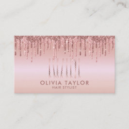 Bobby Stift Hair Stylist Hair Salon Hairdresser Visitkort