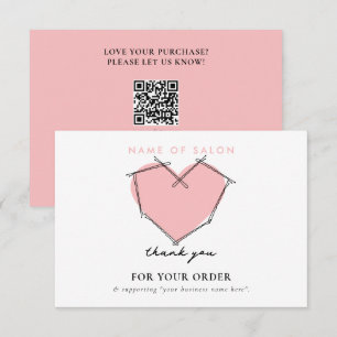 Bobby Stift Logotyp Hair Stylist Rosa Tack