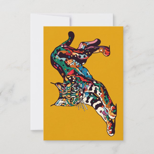 Bobcat 3,5 x 5 Notecard (Framsida)