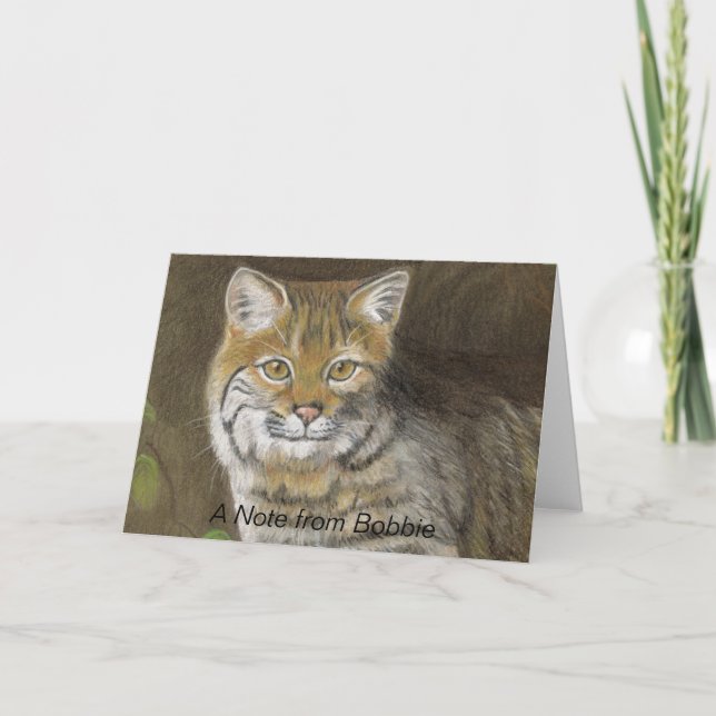 Bobcat Anteckningskort (Framsida)