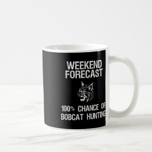 Bobcat Hunting Gift - Funny Hunter Helg Forecas Kaffemugg
