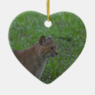 Bobcat Julgransprydnad Keramik