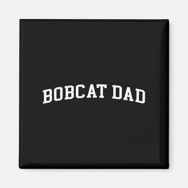Bobcat Pappa Magnet (Framsidan)