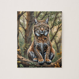 Bobcat Realism Jigszle Puzzle Pussel