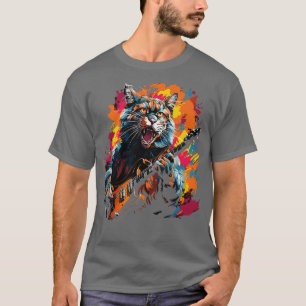 Bobcat Spela Guitar T Shirt