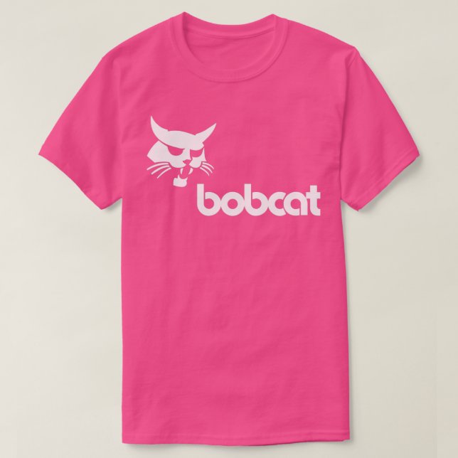 Bobcat the Strongest Cat T Shirt (Design framsida)