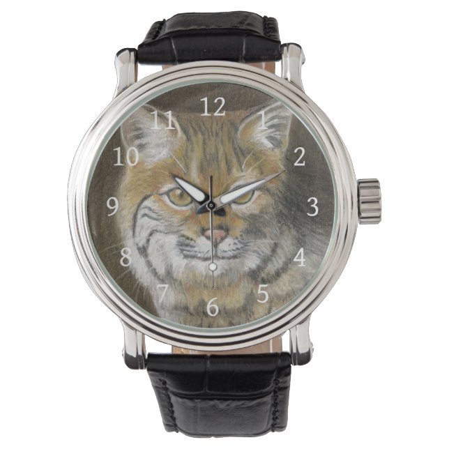 Bobcat Watch Armbandsur (Framsida)