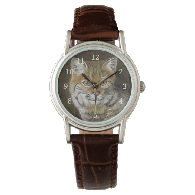 Bobcat Watch Armbandsur (Framsida)