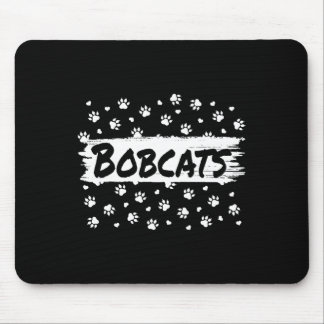 Bobcats Maskot Skolanda Män Kvinnor Leopard Foo Musmatta