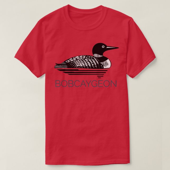 Bobcaygeon Loon T Shirt (Design framsida)