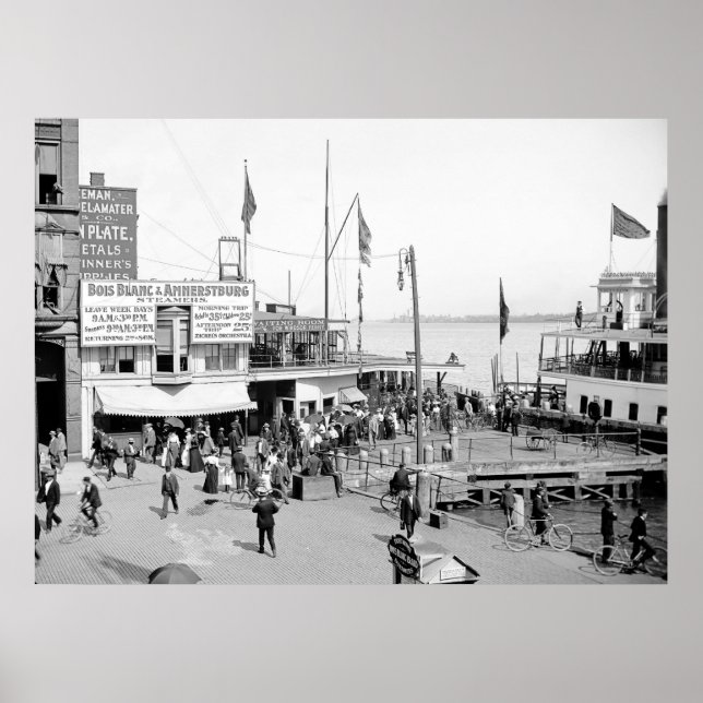 Boblo Boat Dock Poster (Framsidan)