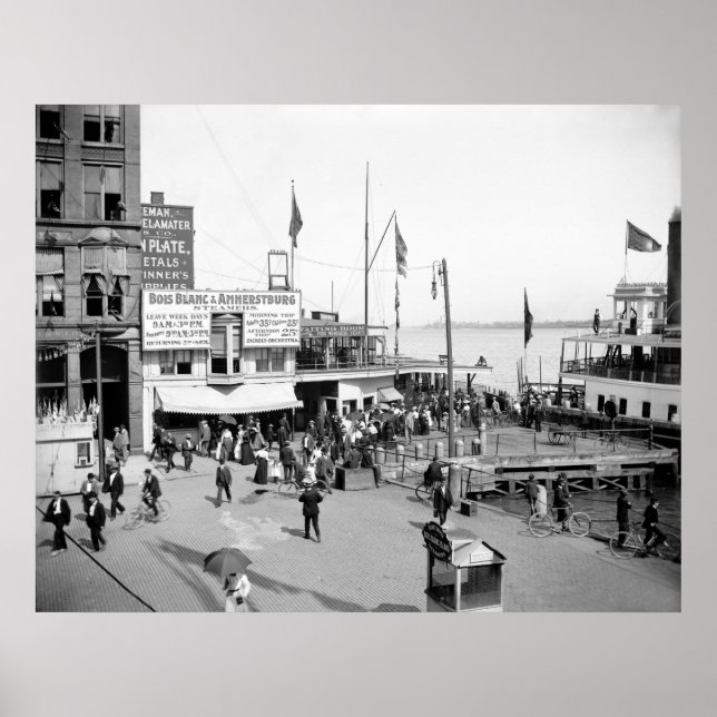 Boblo Island: 1890 Poster (Framsidan)