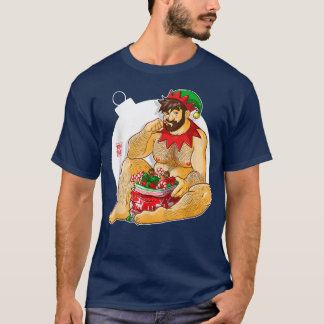 Bobo Bear - Adam Likes Santas-presenter - jul T Shirt