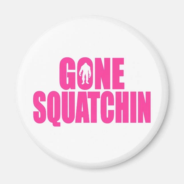 Bobo BORTA SQUATCHIN Gear-Finding Bigfoot Magnet (Framsidan)
