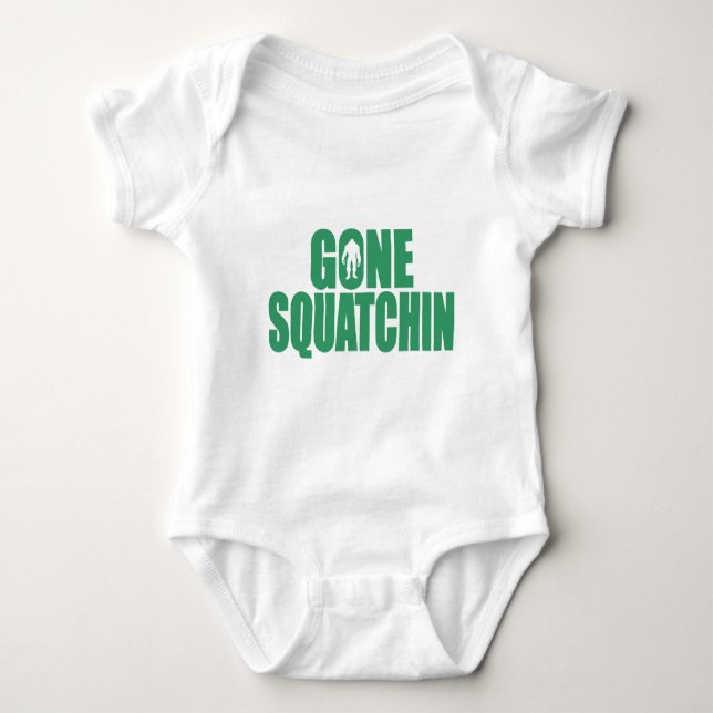 Bobo BORTA SQUATCHIN skjorta FindingBigfoot T Shirt (Framsida)