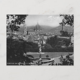Boboli Gardens Florence Italien Vykort