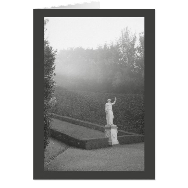 Boboli Gardens Hälsningskort (Framsidan)