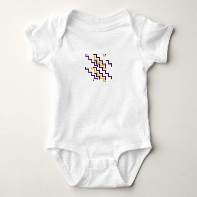 Bobos Sunset Glitch T Shirt (Framsida)