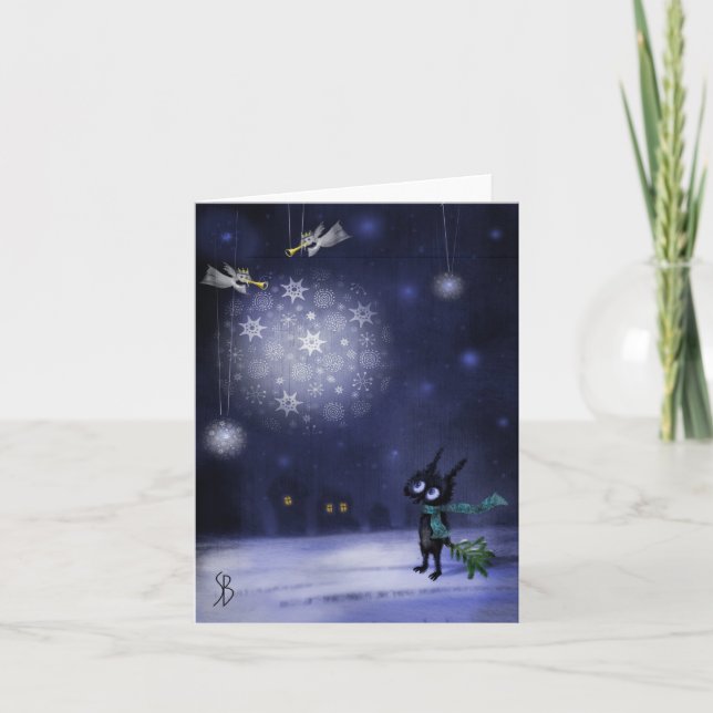 Boboshkins jul helgkort (Framsida)