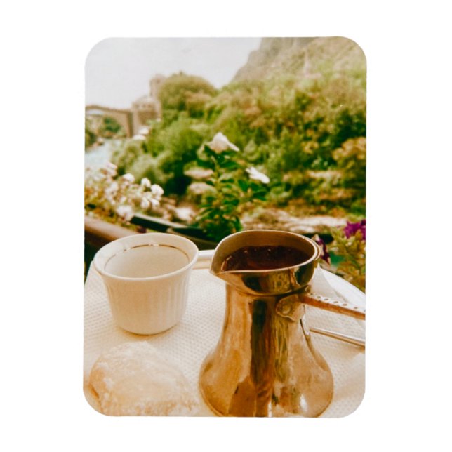 Bobosk kaffebrytning i Mostar Magnet (Vertikal)