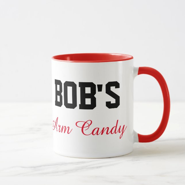Bobs Arm Candy Röda Mugg (Höger)