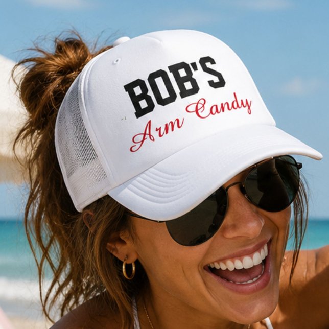 Bobs Arm Candy Roligt Presentnamn Till Flickvän el Keps (Skapare uppladdad)