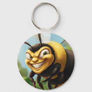 Bob's Bees Sleutelhanger Evil Smile Bee Nyckelring