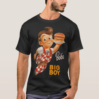 BOBS BIG BOY BURGER vän rolig T Shirt