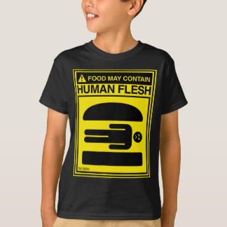 Bob's Burgers kan innehålla Human Flesh Sign T Shirt