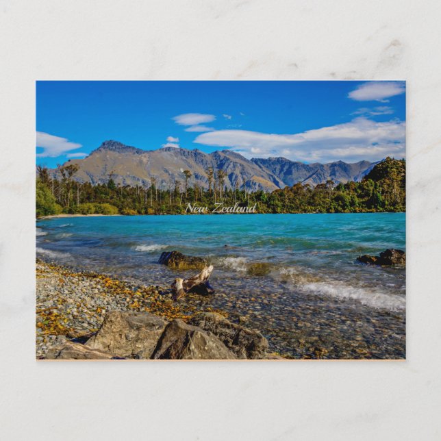 Bob's Cove, Nya Zeeland Vykort (Framsida)